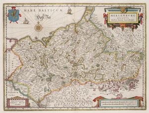 Ducado de Mecklemburgo de Willem Janszoon Blaeu